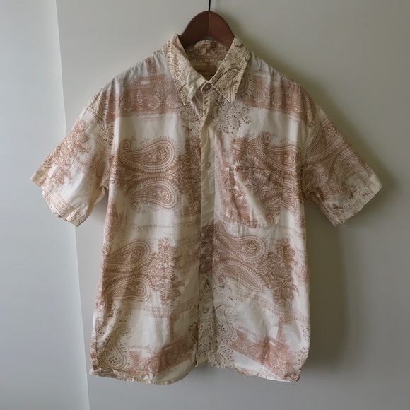 DNM Attitude Men’s Button-Down T-Shirt Sz L - Picture 2 of 6